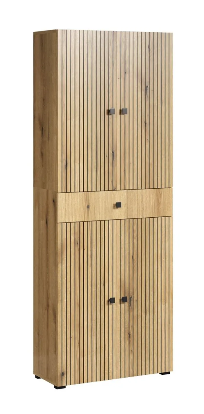 Hochschrank Pure Bliss mit Schubkasten, Evoke Eiche Dekor – Ansicht 2