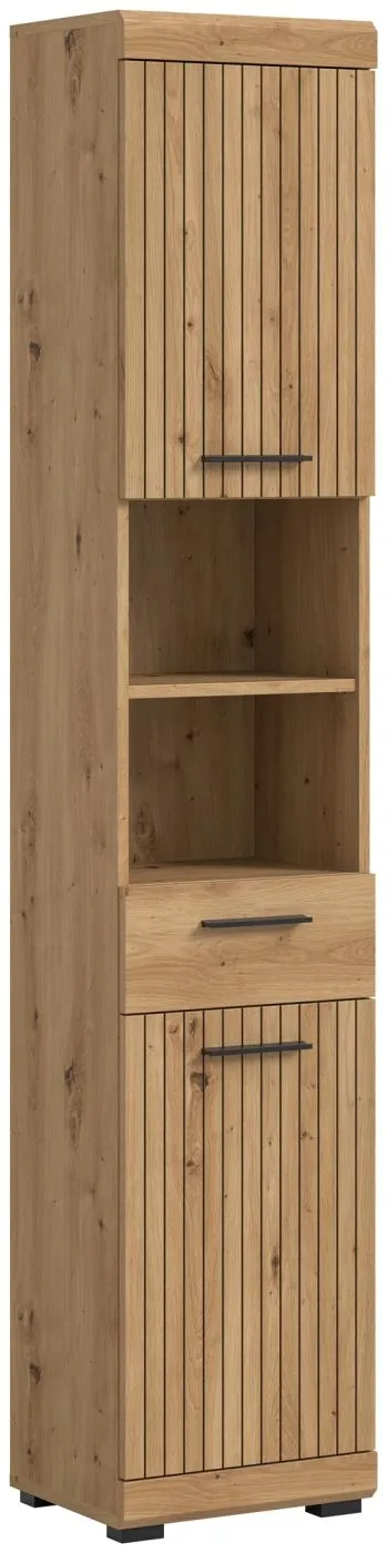 Hochschrank Scout | mit Schubkasten | Artisan Eiche
