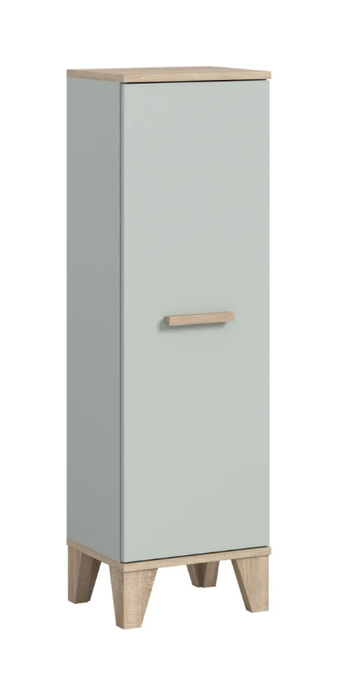 Hochschrank Star | hellgrün / Eiche