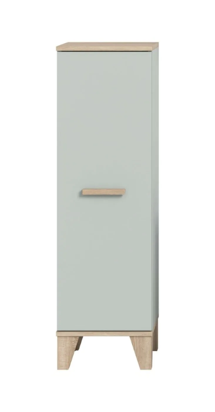 Hochschrank Star | hellgrün / Eiche