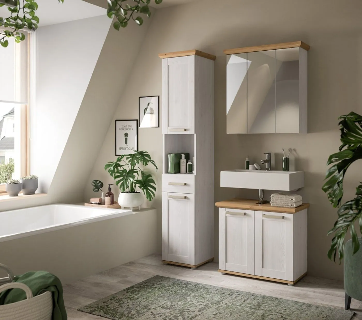 Hochschrank Verona | Sibiu Larche / Artisan Eiche