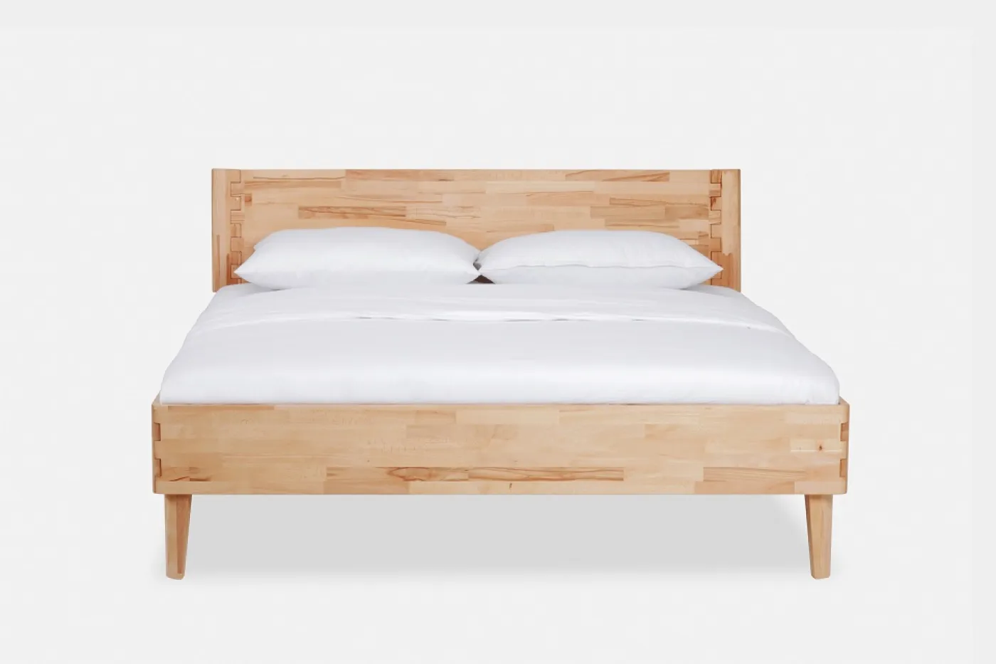 Holzbett massiv Atlanta | Buche wenge lackiert | 160x210