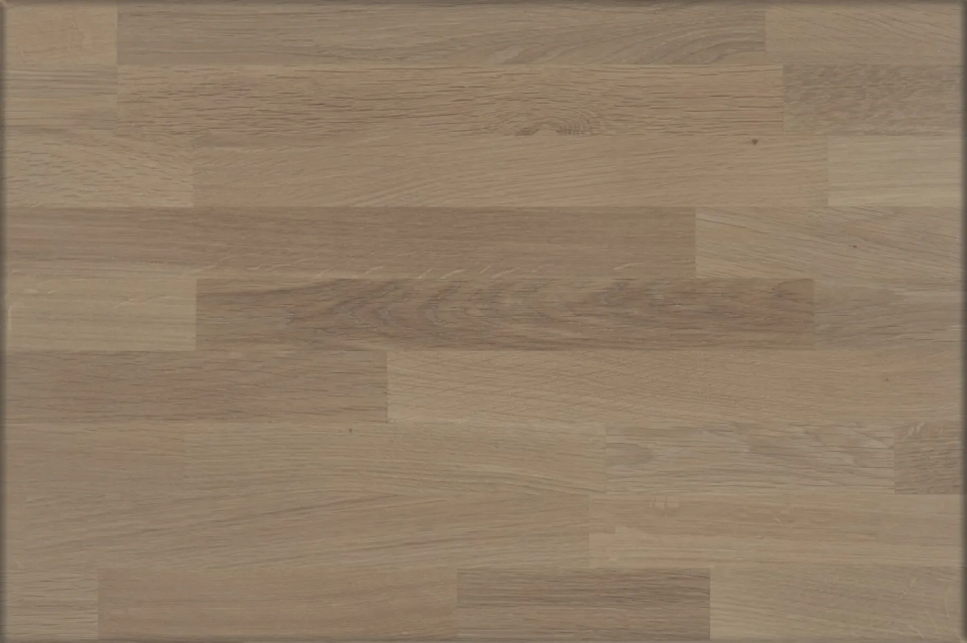 Holzbett massiv Atlanta | Wildeiche natur geölt | 100x210