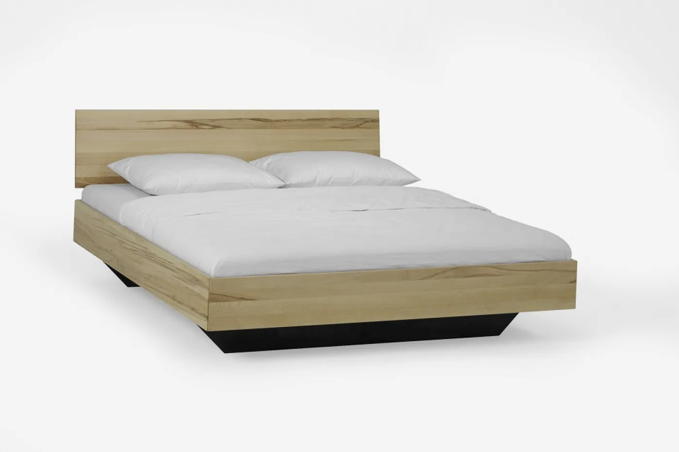 Holzbett massiv Clover | Kernbuche geölt | 140x200