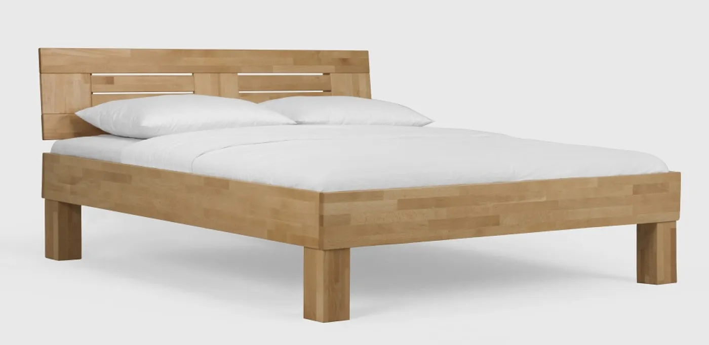 Holzbett massiv Daisy | Buche lackiert | 200x190 | Kopfteil 3