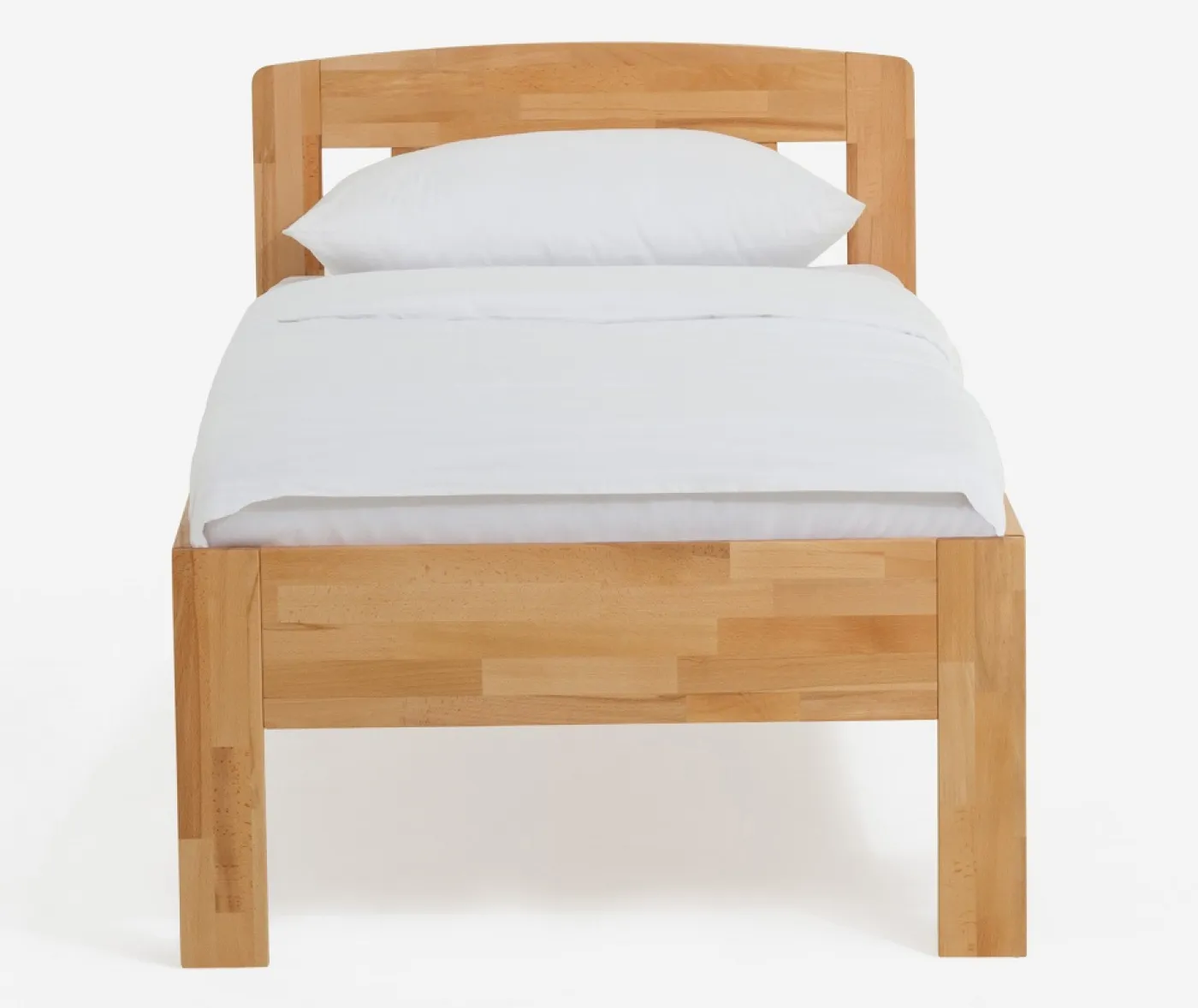 Holzbett massiv Jasmine | Buche lackiert | verschiedene Größen