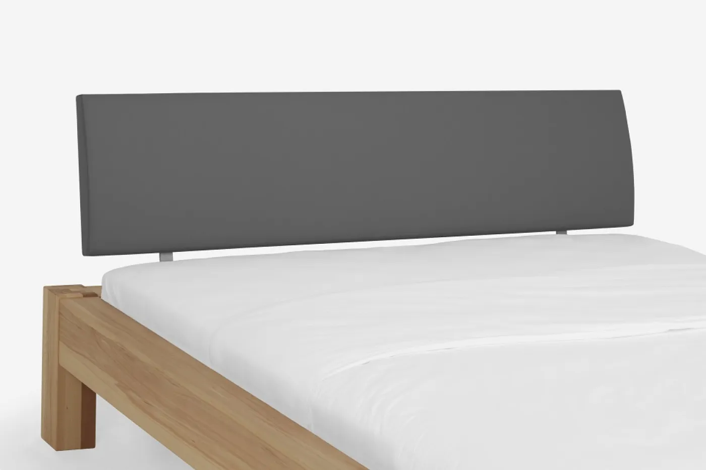 Holzbett massiv Lotus | Kernbuche geölt | verschiedene Größen 200x210 Kopfteil 1