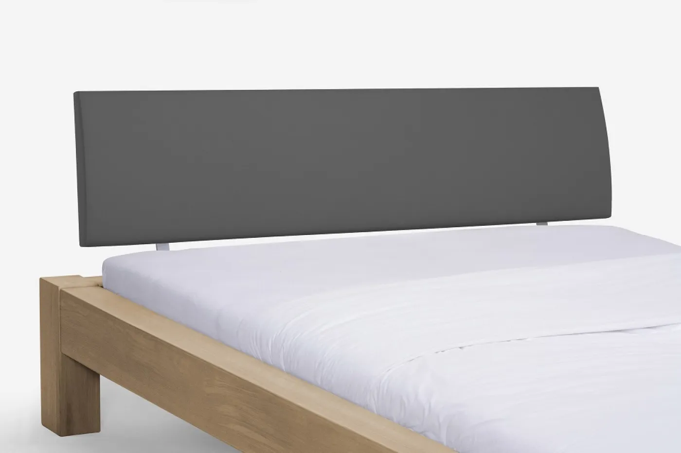 Holzbett massiv Lotus | Wildeiche Honig geölt | verschiedene Größen 140x210 Kopfteil 2