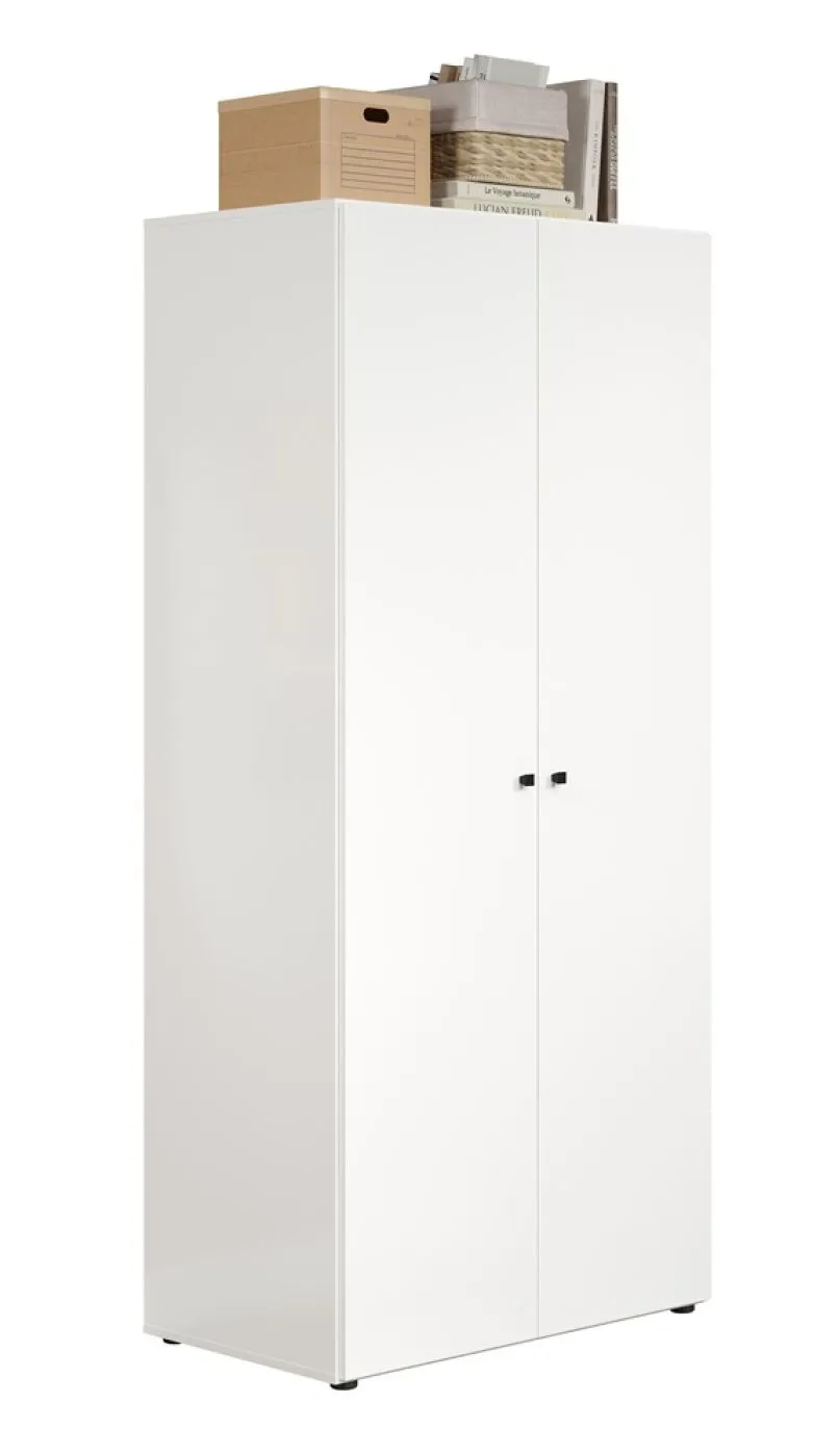 Kleiderschrank Basics | weiß
