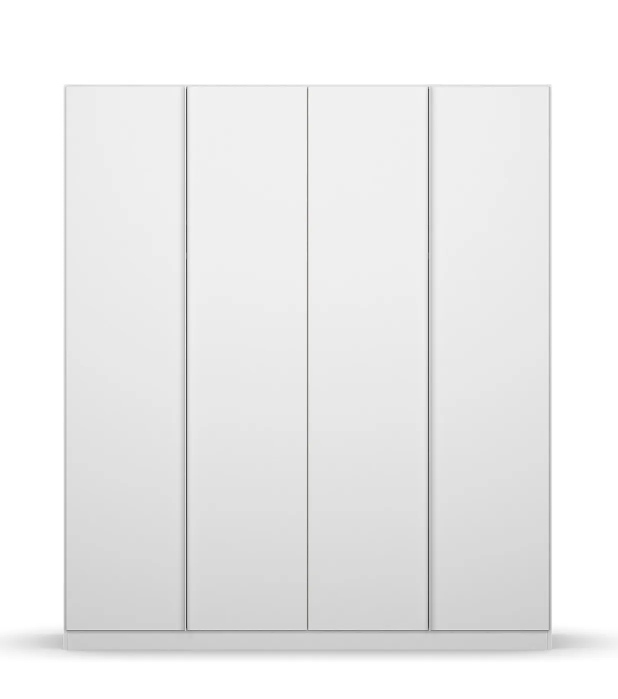 Kleiderschrank Drehtürenschrank Monostar | 4-türig | Alpinweiß 181 x 210 x 54 cm