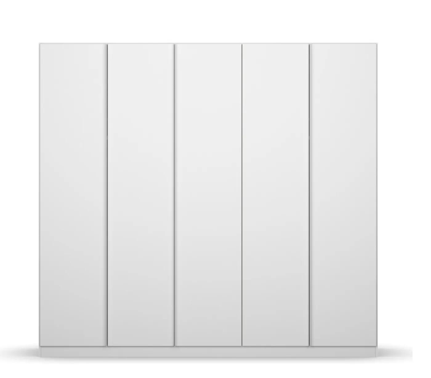 Kleiderschrank Drehtürenschrank Monostar | 5-türig | Alpinweiß 226 x 210 x 54 cm