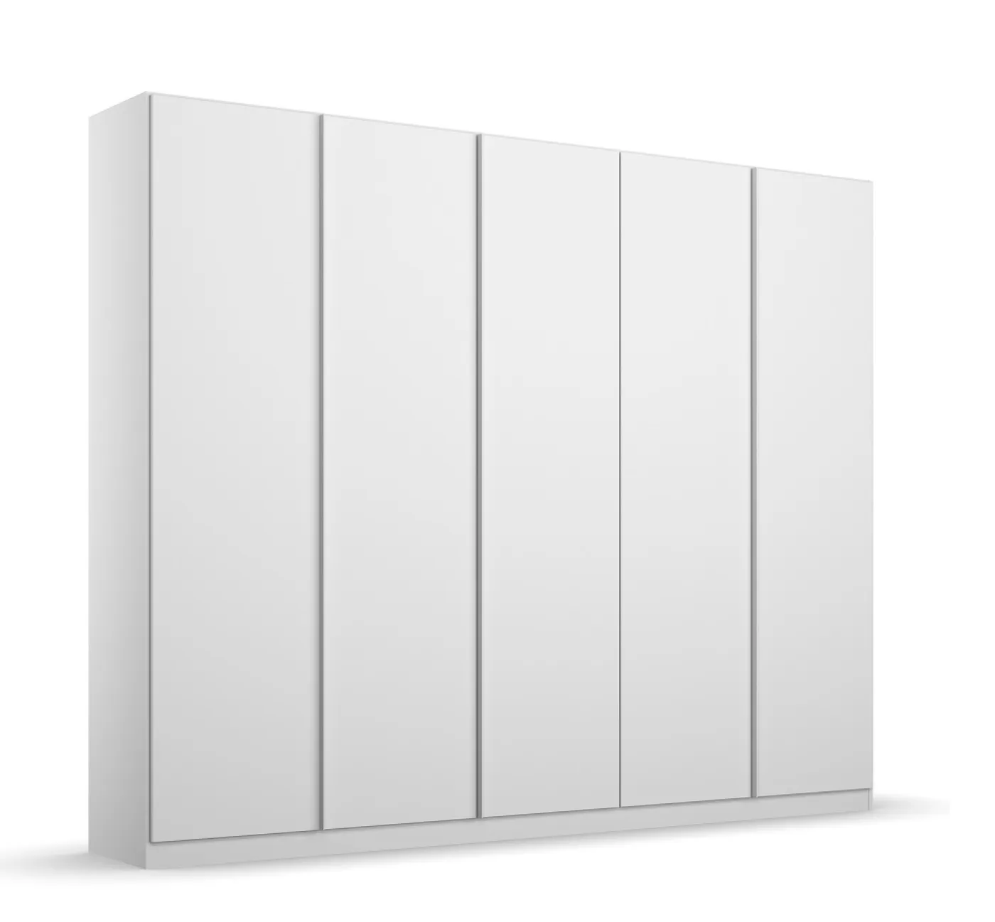 Kleiderschrank Drehtürenschrank Monostar | 5-türig | Alpinweiß 226 x 210 x 54 cm