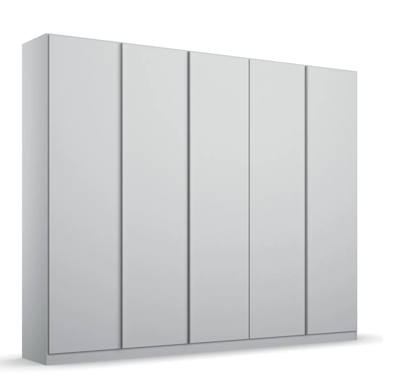 Kleiderschrank Drehtürenschrank Monostar | 5-türig | seidengrau 226 x 210 x 54