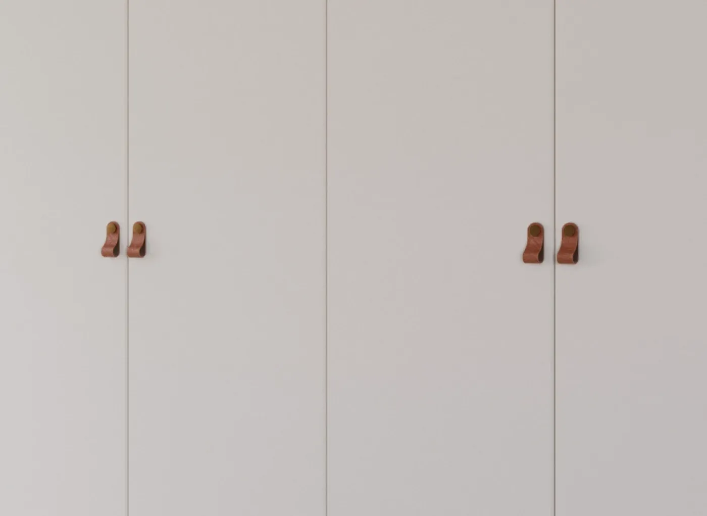 Kleiderschrank Drehtürenschrank Quadra-Spin | 6-türig | mit Spiegeltüren | alpinweiß | 271x210 | Griff Homey