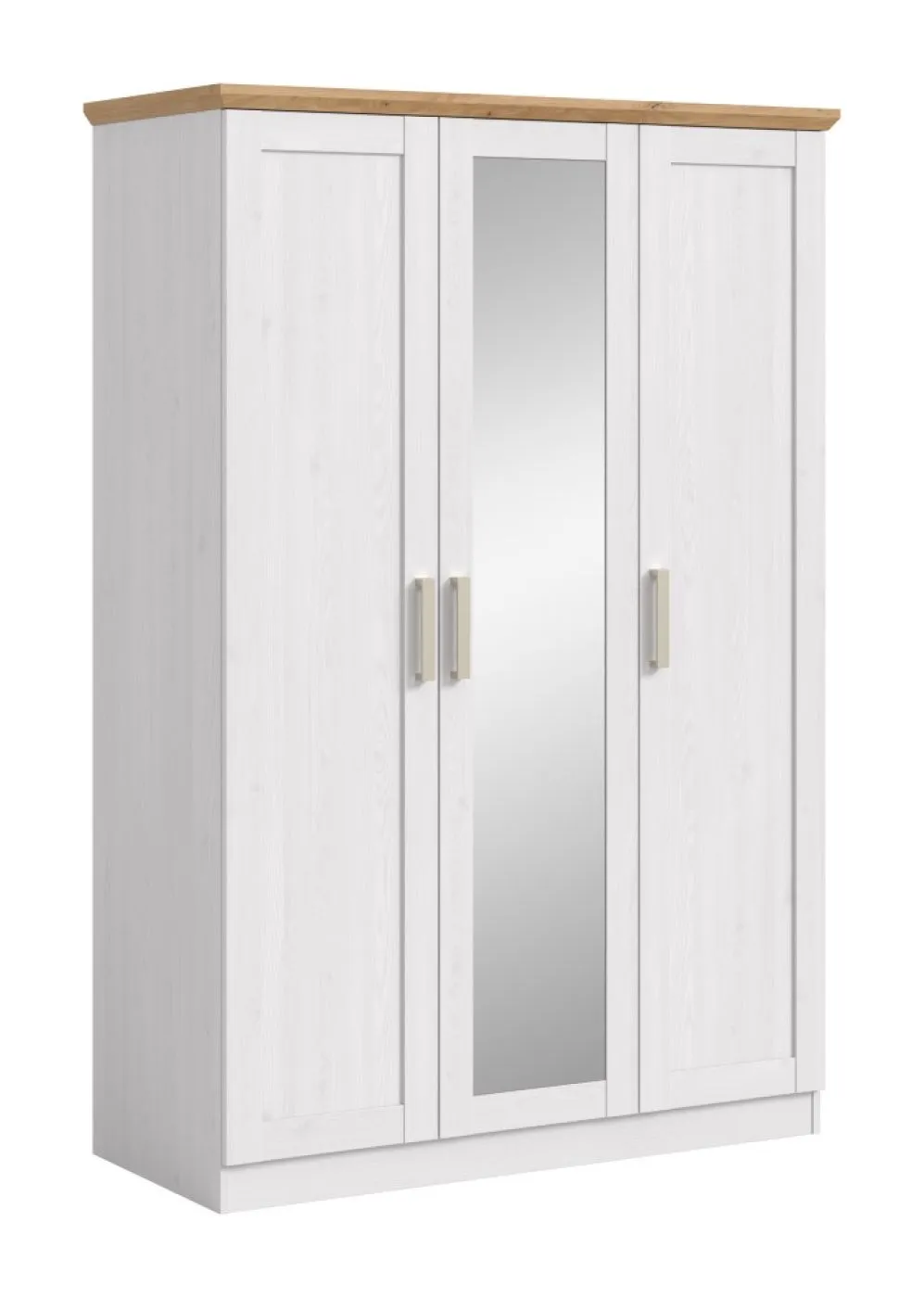 Kleiderschrank Florenz | mit 3 Türen | Sibiu Lärche / Artisan Eiche