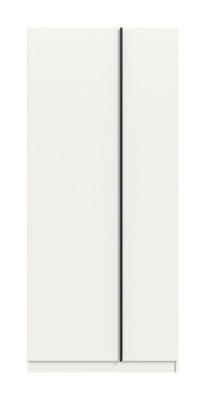 Kleiderschrank Oakland | mit 2 Türen | weiß