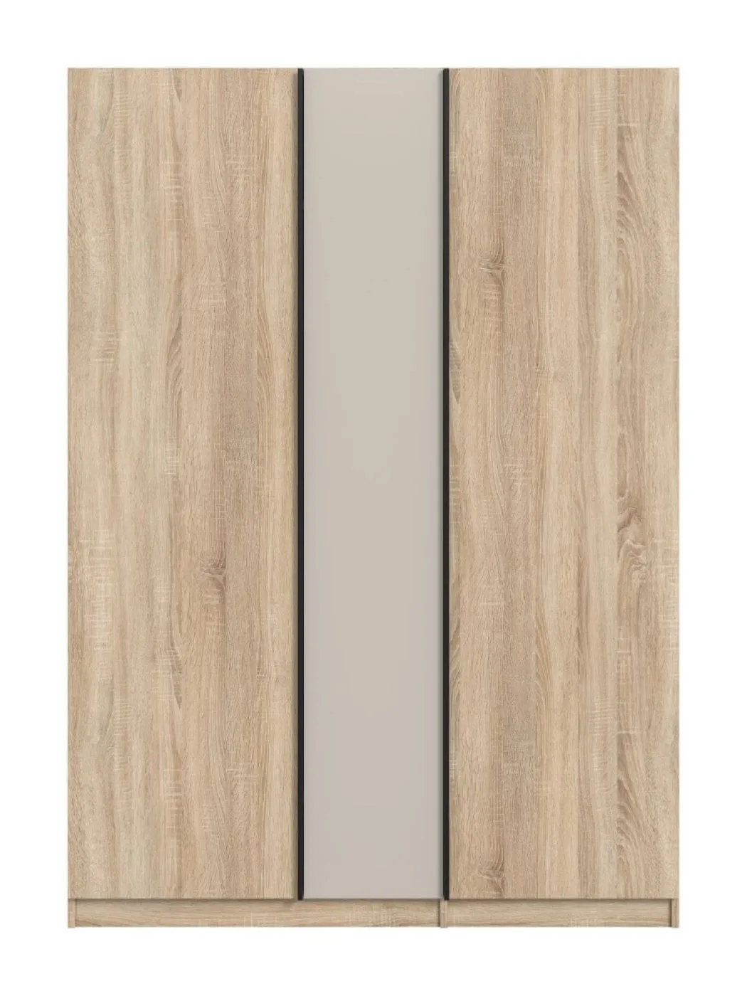 Kleiderschrank Oakland | mit 3 Türen | Sonoma Eiche