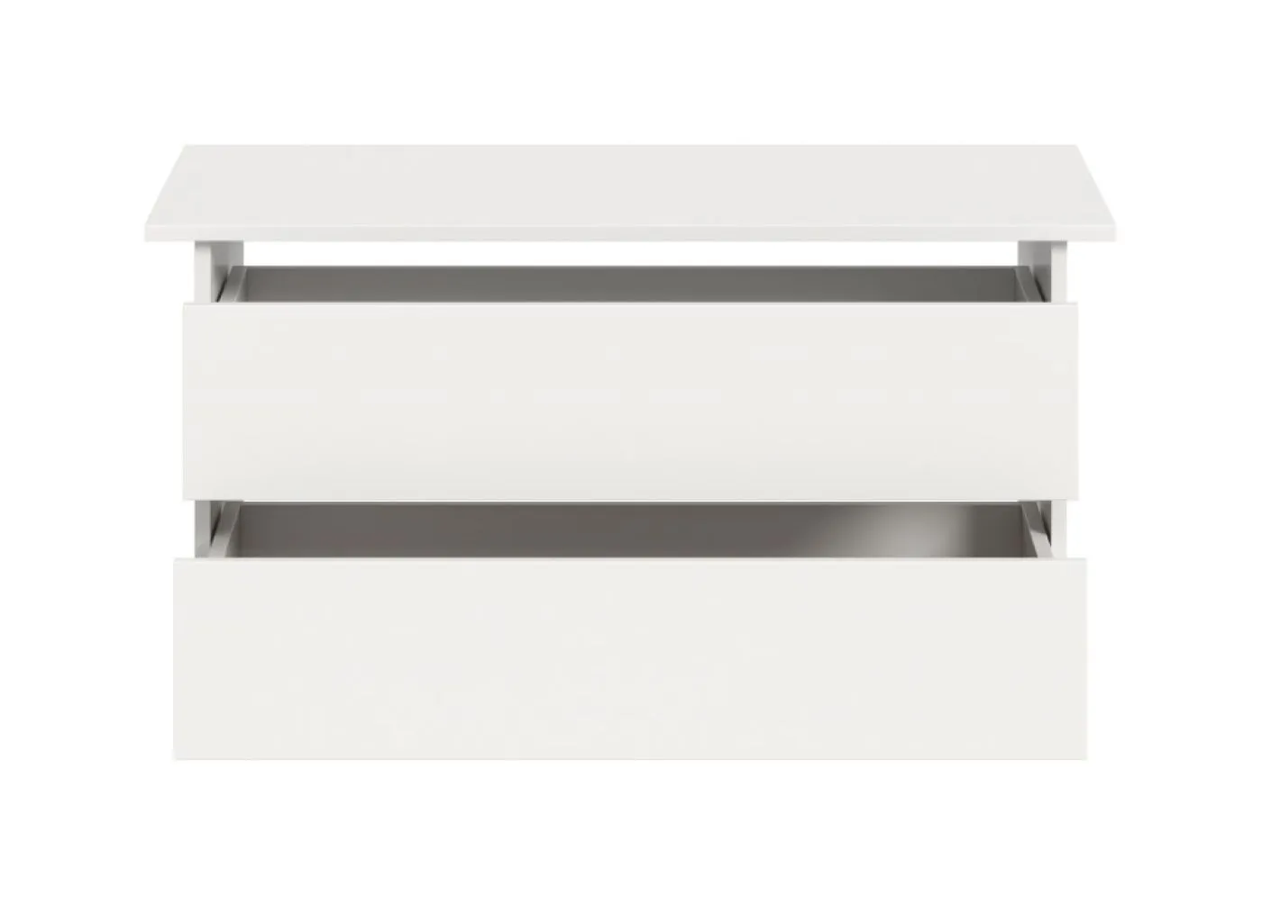 Kleiderschrank Oakland | mit 5 Türen & Schubkästeneinsätzen | weiß