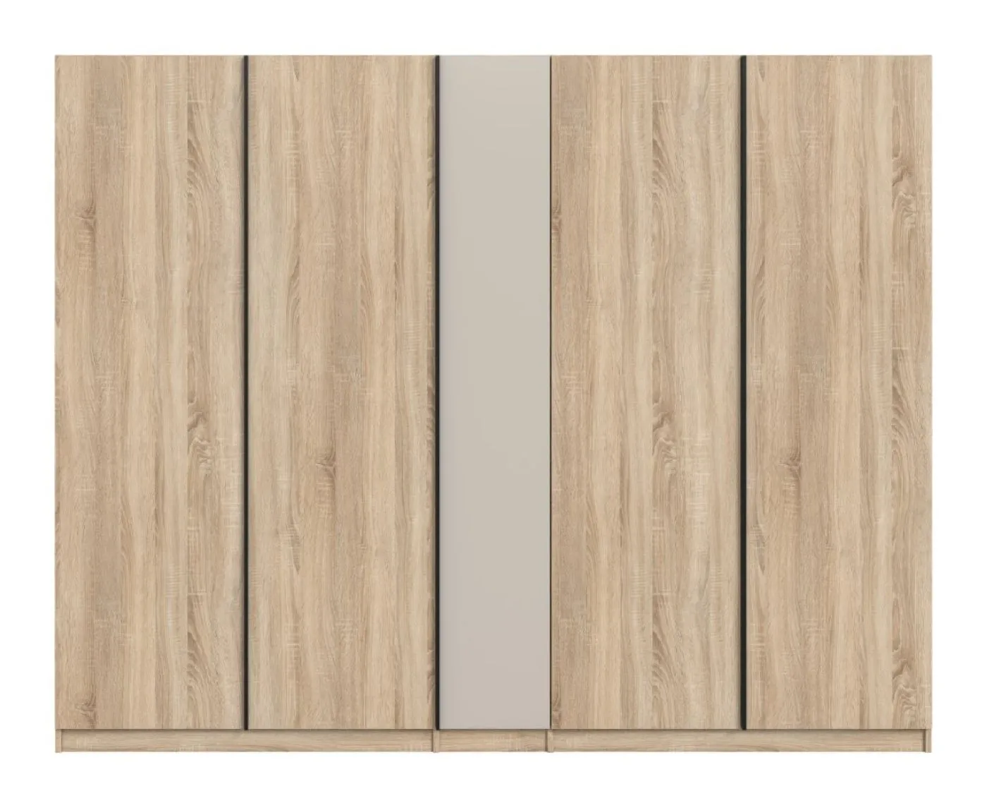 Kleiderschrank Oakland | mit 5 Türen | Sonoma Eiche