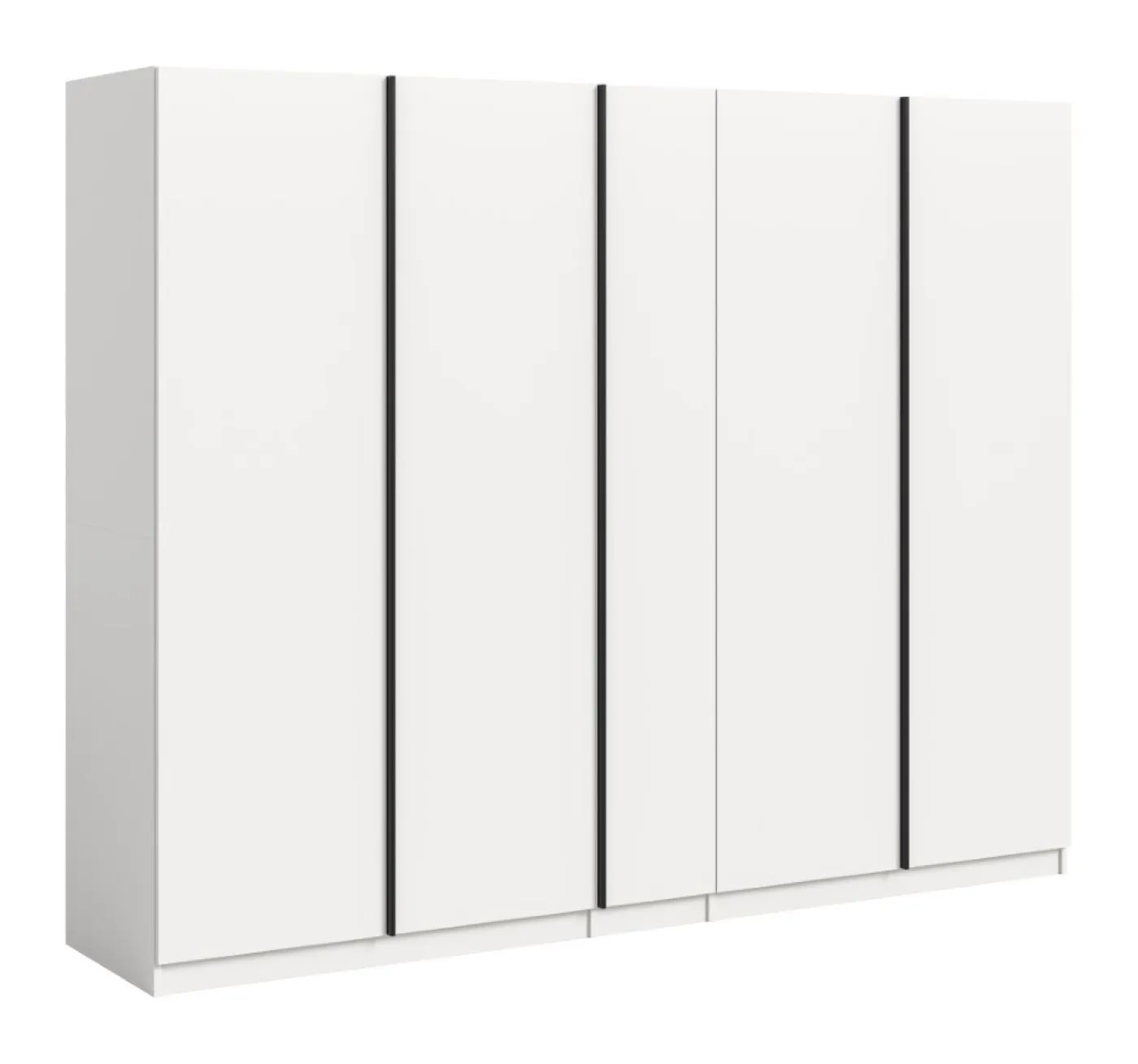 Kleiderschrank Oakland | mit 5 Türen | weiß