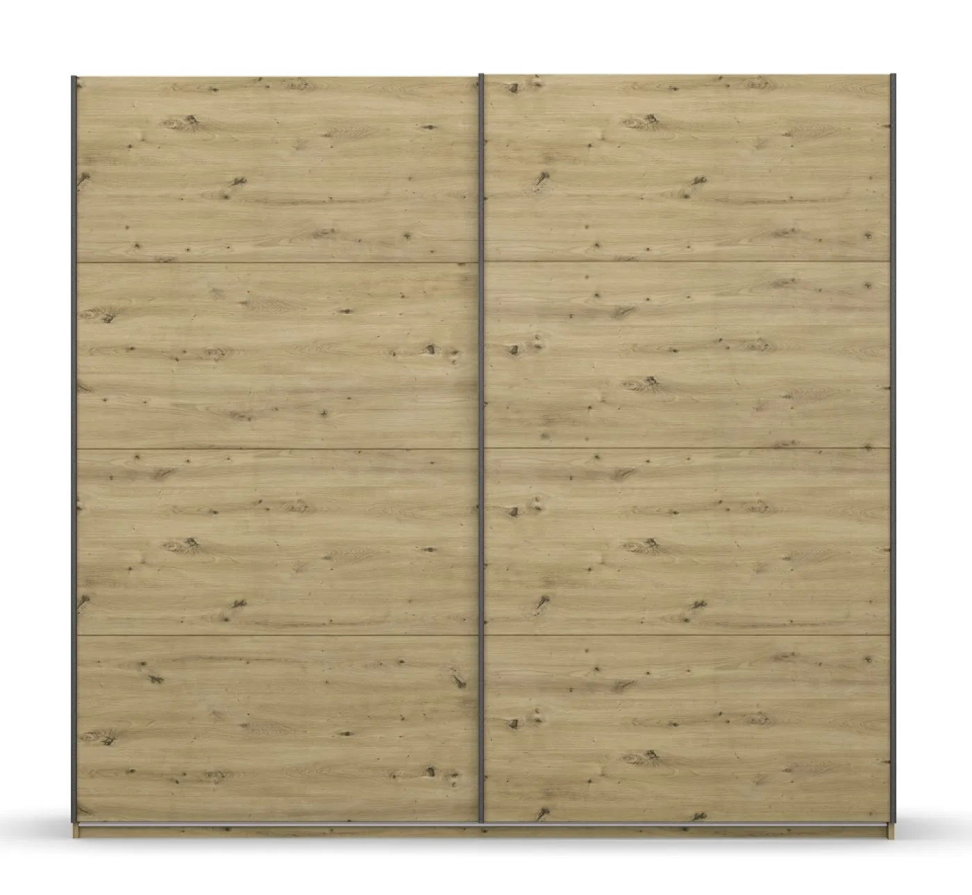 Kleiderschrank Schwebetürenschrank Apollon | 2-türig | Eiche Artisan