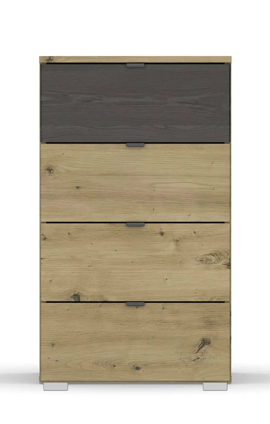Kommode Apollon | mit Schubkästen | Eiche Artisan | 47 x 81 x 42 cm