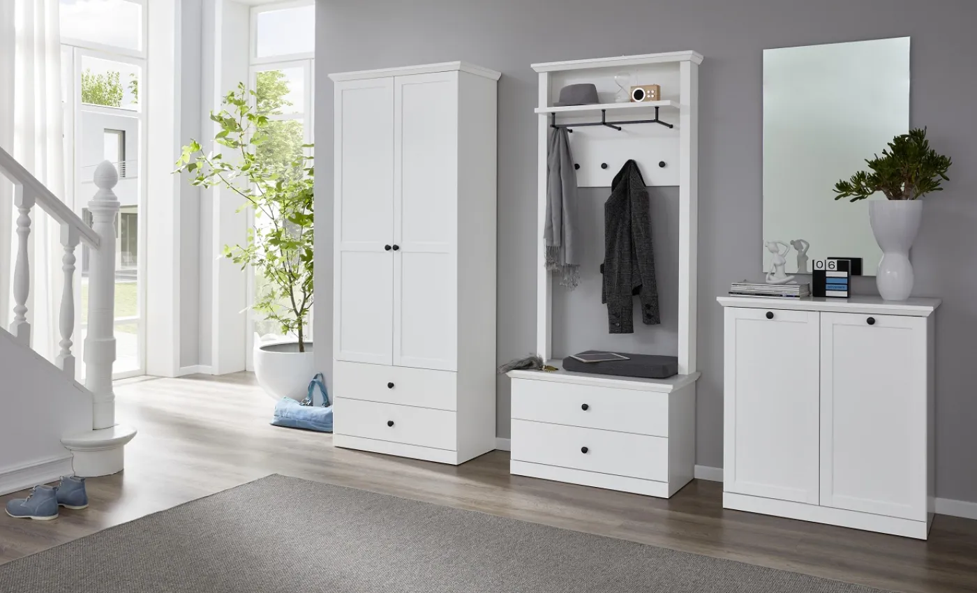 Kommode Baxter | Landhausstil | weiß