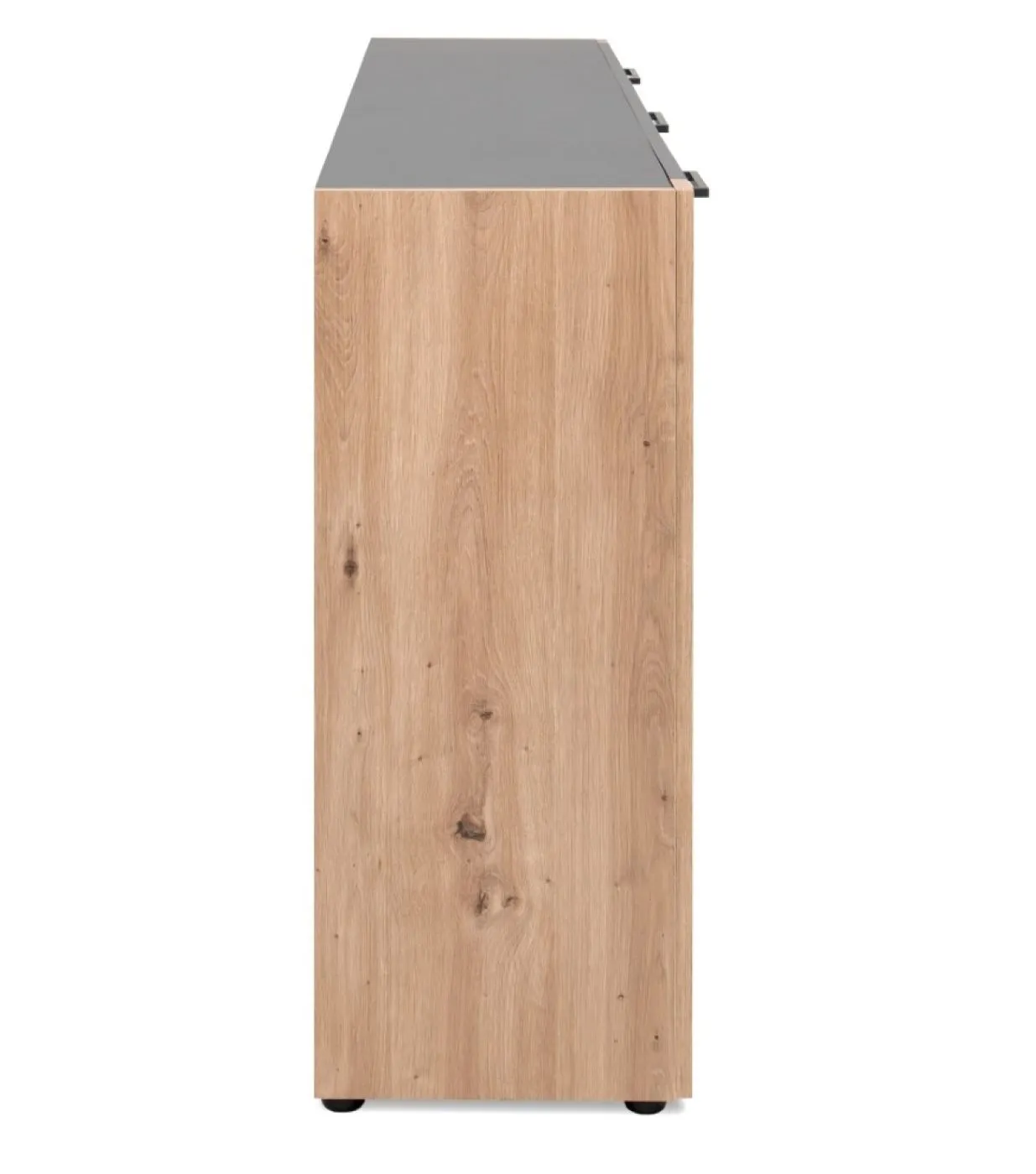 Kommode Cento (L) | mit Schubkasten | anthrazit / Artisan Eiche