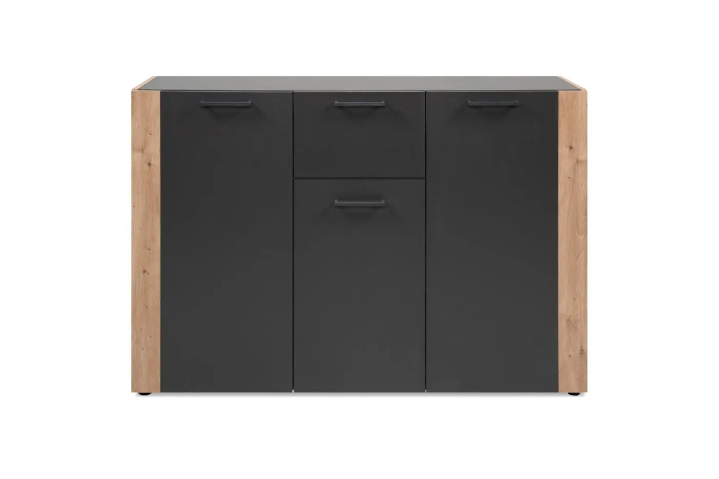 Kommode Cento | mit Schubkasten | anthrazit / Artisan Eiche
