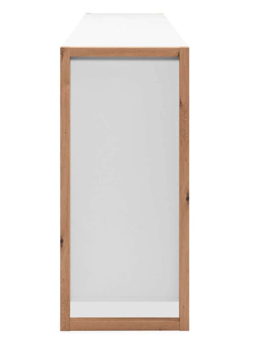 Kommode Denver (L) | mit Schubkästen | weiß / Artisan Eiche