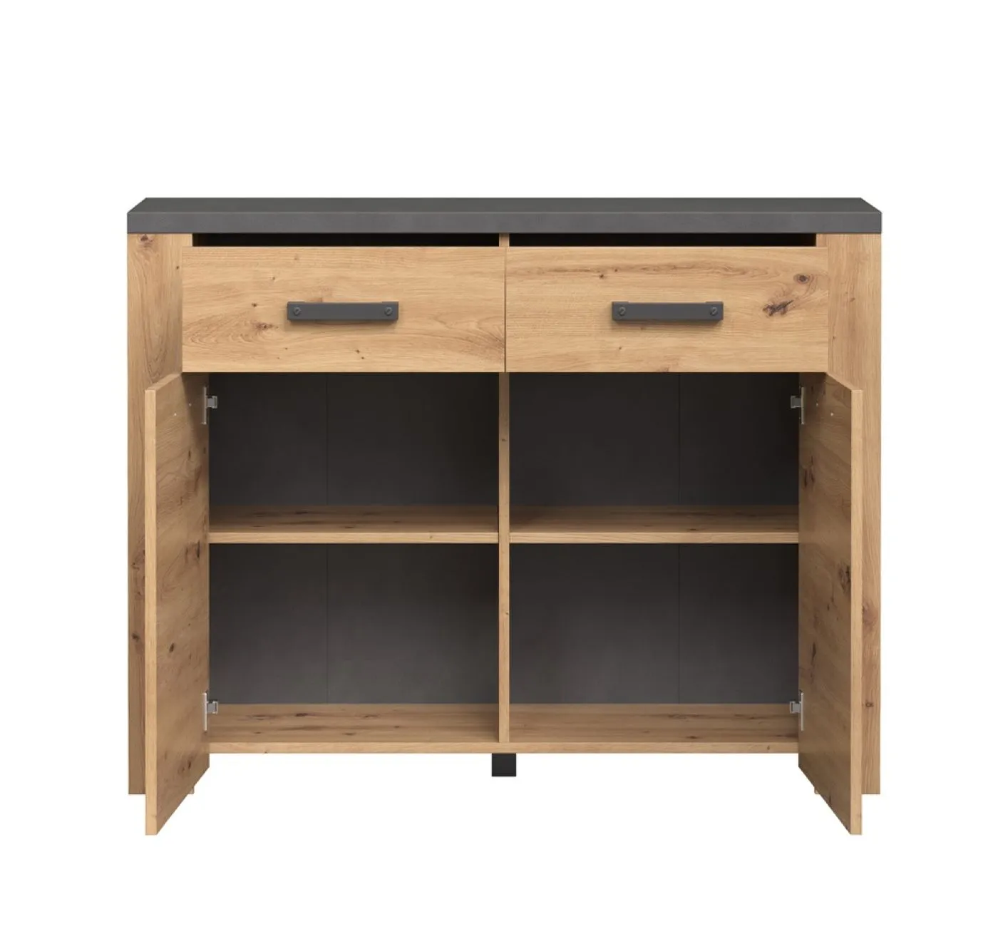 Kommode Follow | Artisan Eiche / Matera grau