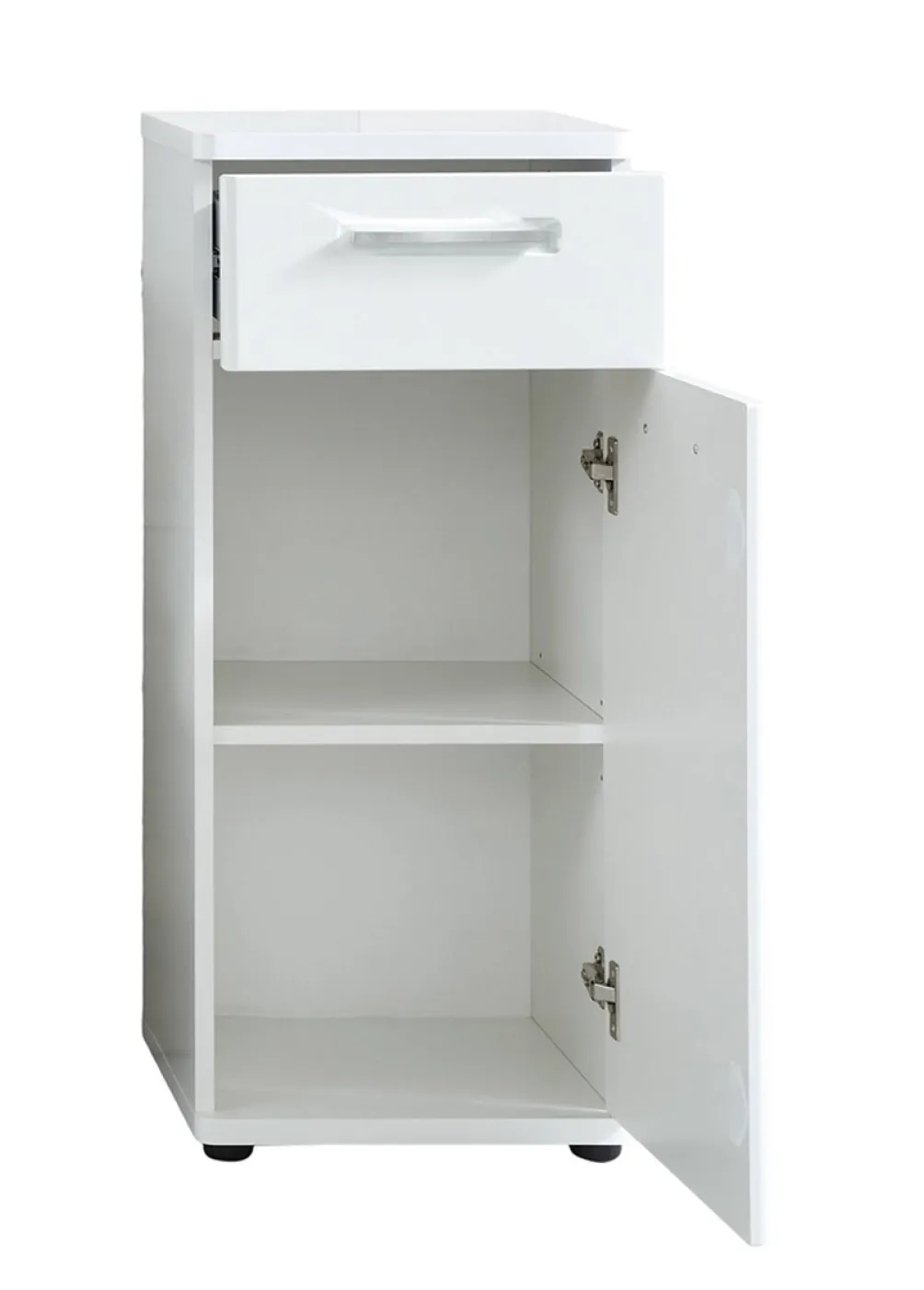 Kommode Monte | weiß Hochglanz