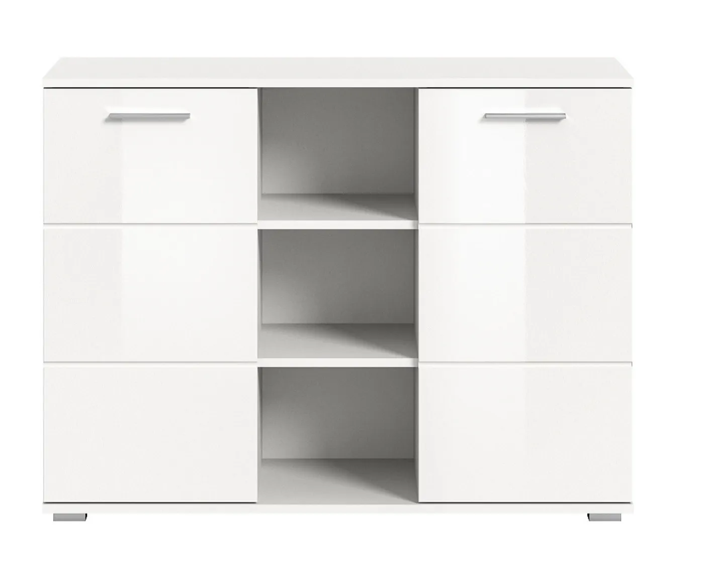 Kommode Prego 1 | weiß Hochglanz