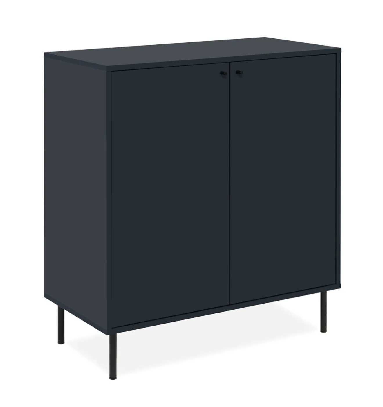 Kommode Sideboard Caracas | Navy blau | 80 cm x 90 cm x 40 cm