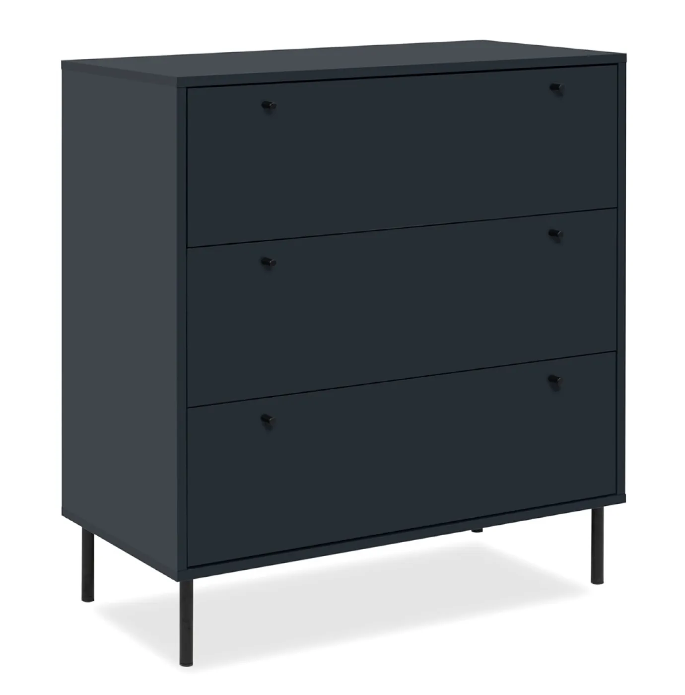 Kommode Sideboard Caracas | Navy blau | mit Schubkästen
