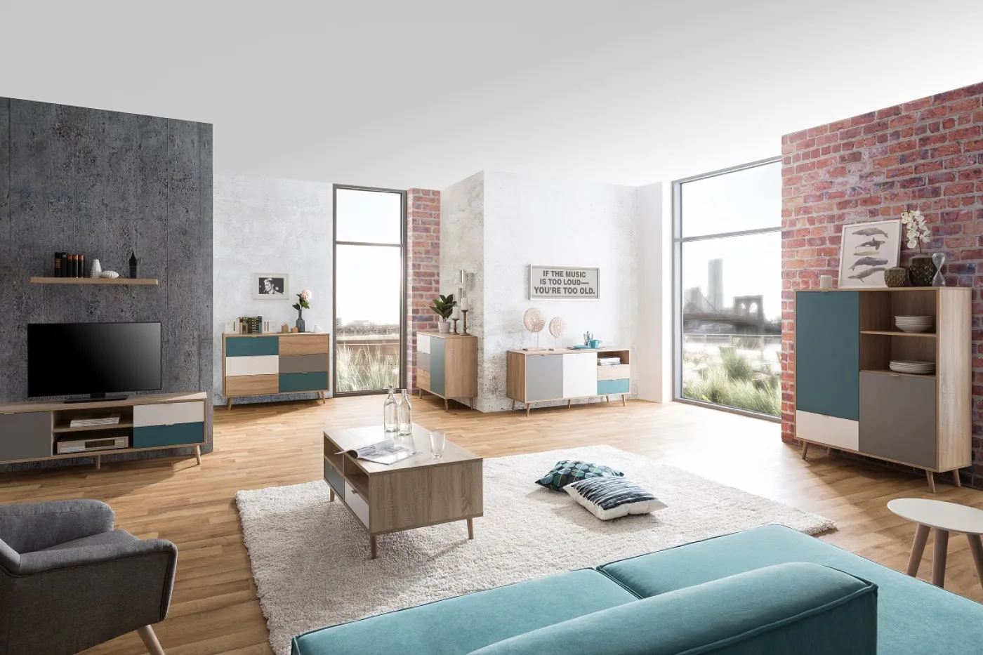 Kommode Sideboard Cuba 1 | Skandinavisch