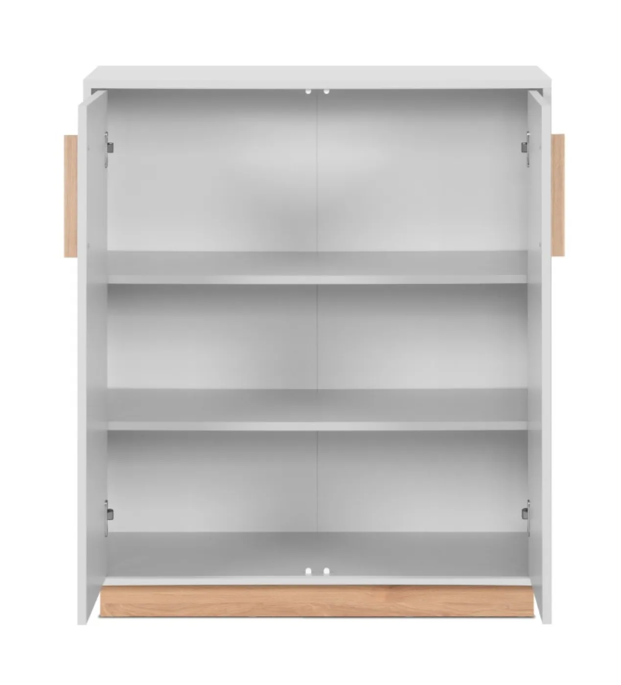 Kommode Split | steingrau / Jackson Hickory