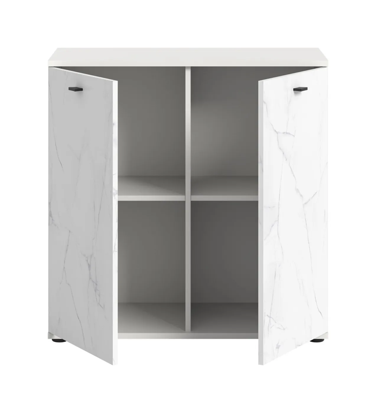 Kommode Stone | weiß | Marmoroptik