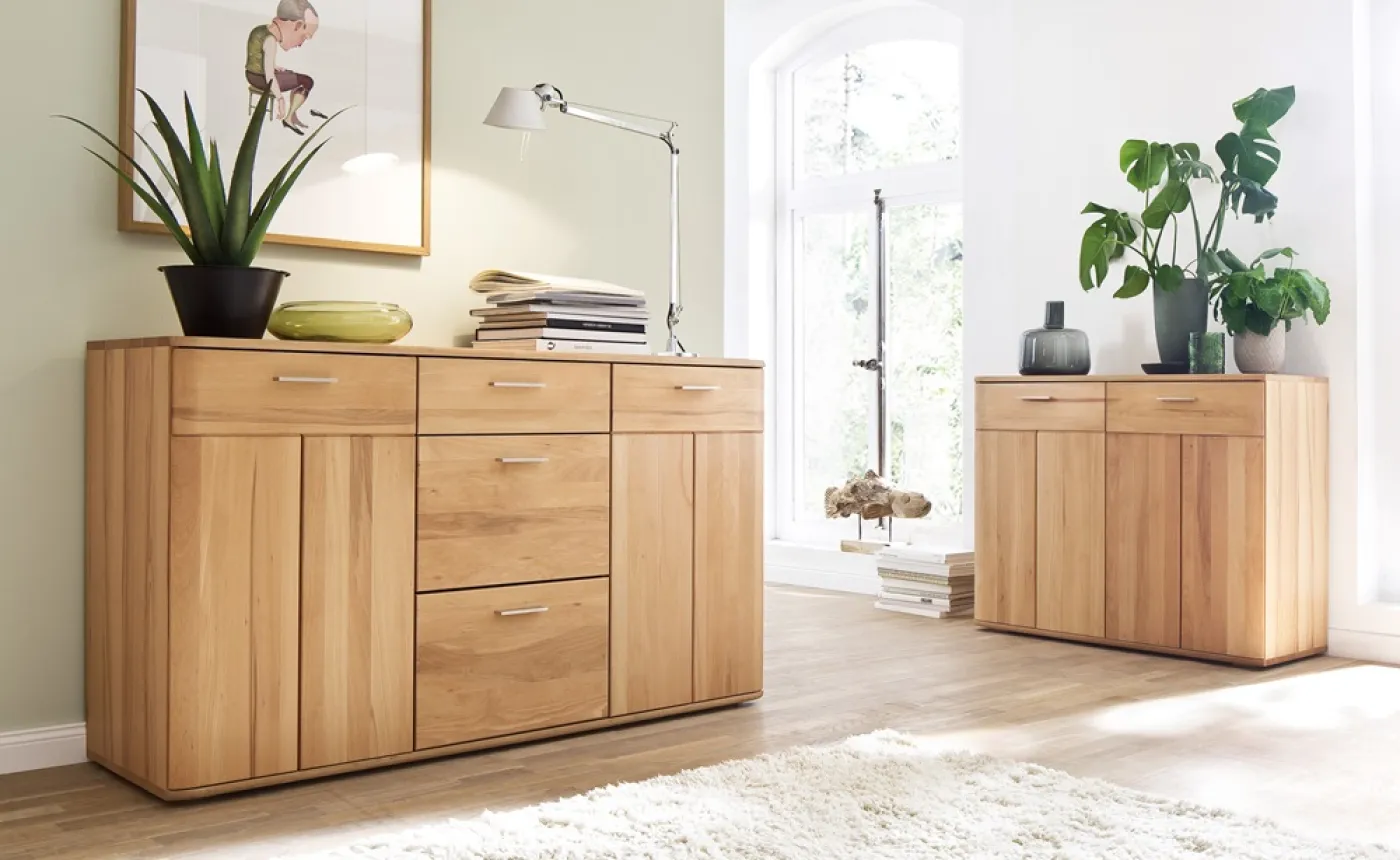Kommode Vedura | Kernbuche massiv
