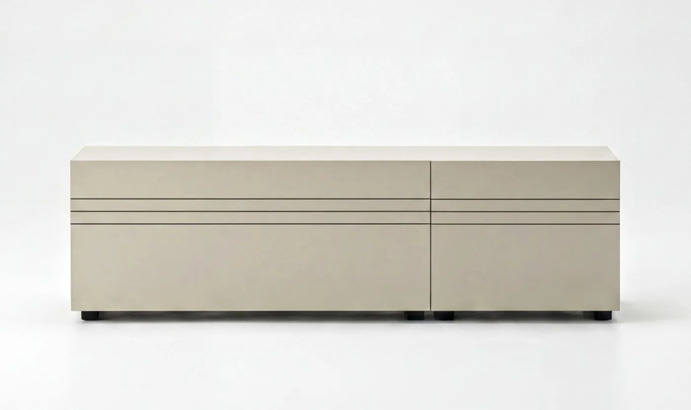 Lowboard TV-Board Beach | 2-teilig | Kaschmir