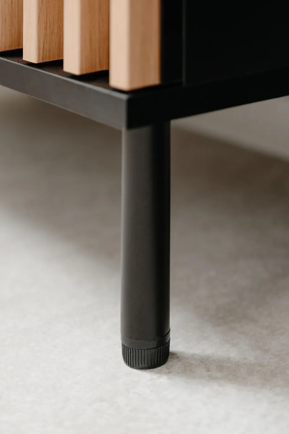 Lowboard TV-Board Monza | Artisan Oak / schwarz