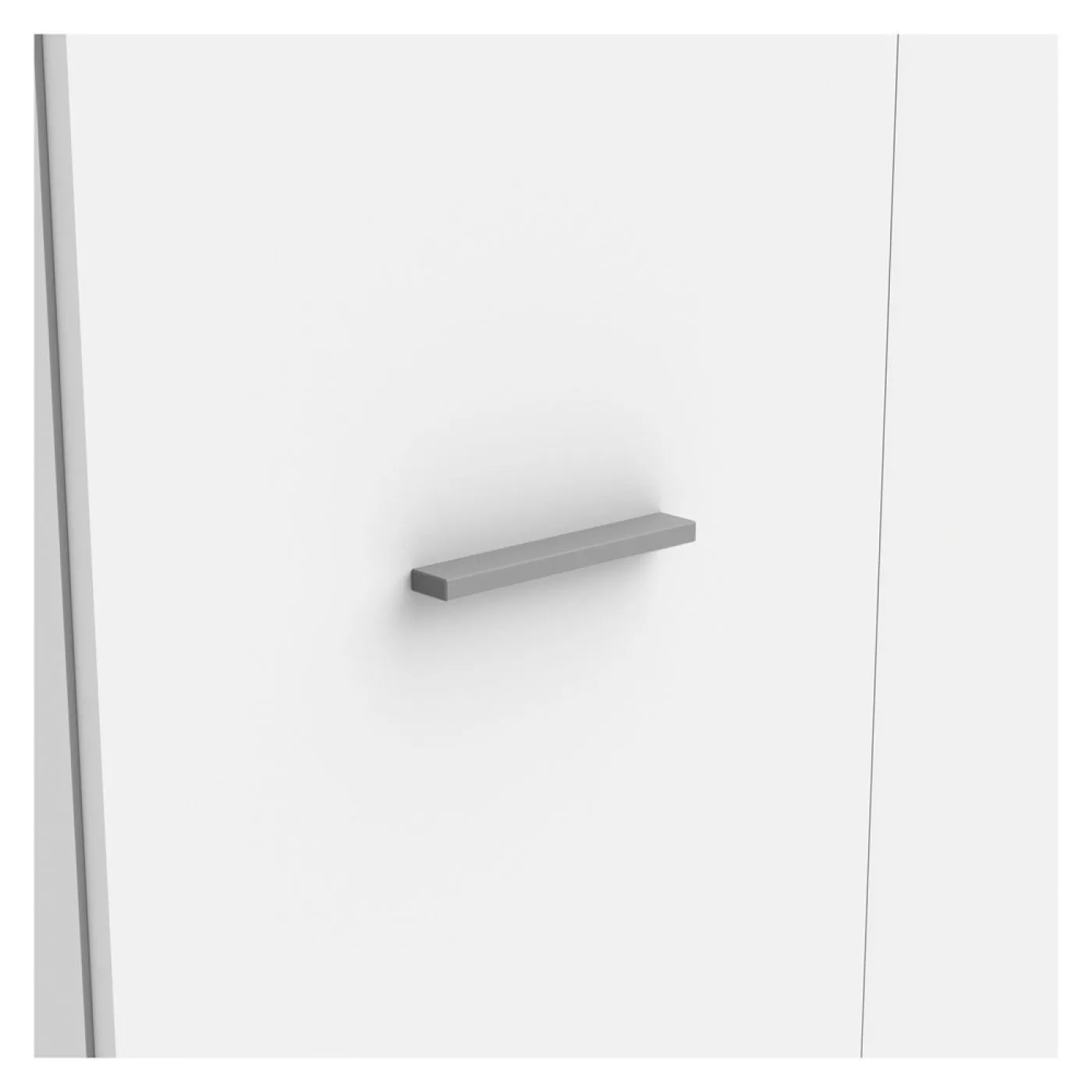 Mehrzweckschrank Drehtürenschrank Schrank Net106 | 2-türig | weiß / Sandeiche