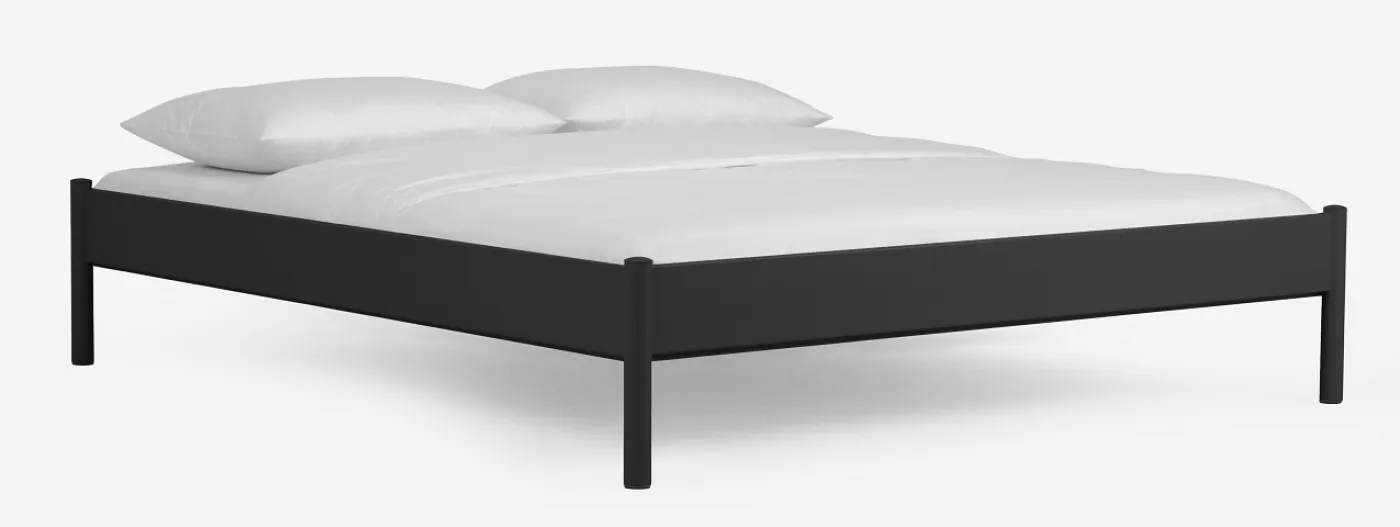 Metallbett Iris 3 | schwarz Struktur | 160x200