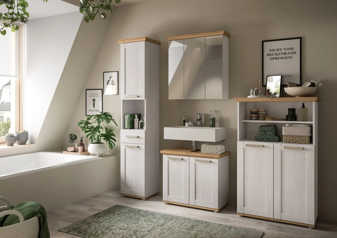 Midischrank Verona | Sibiu Larche / Artisan Eiche