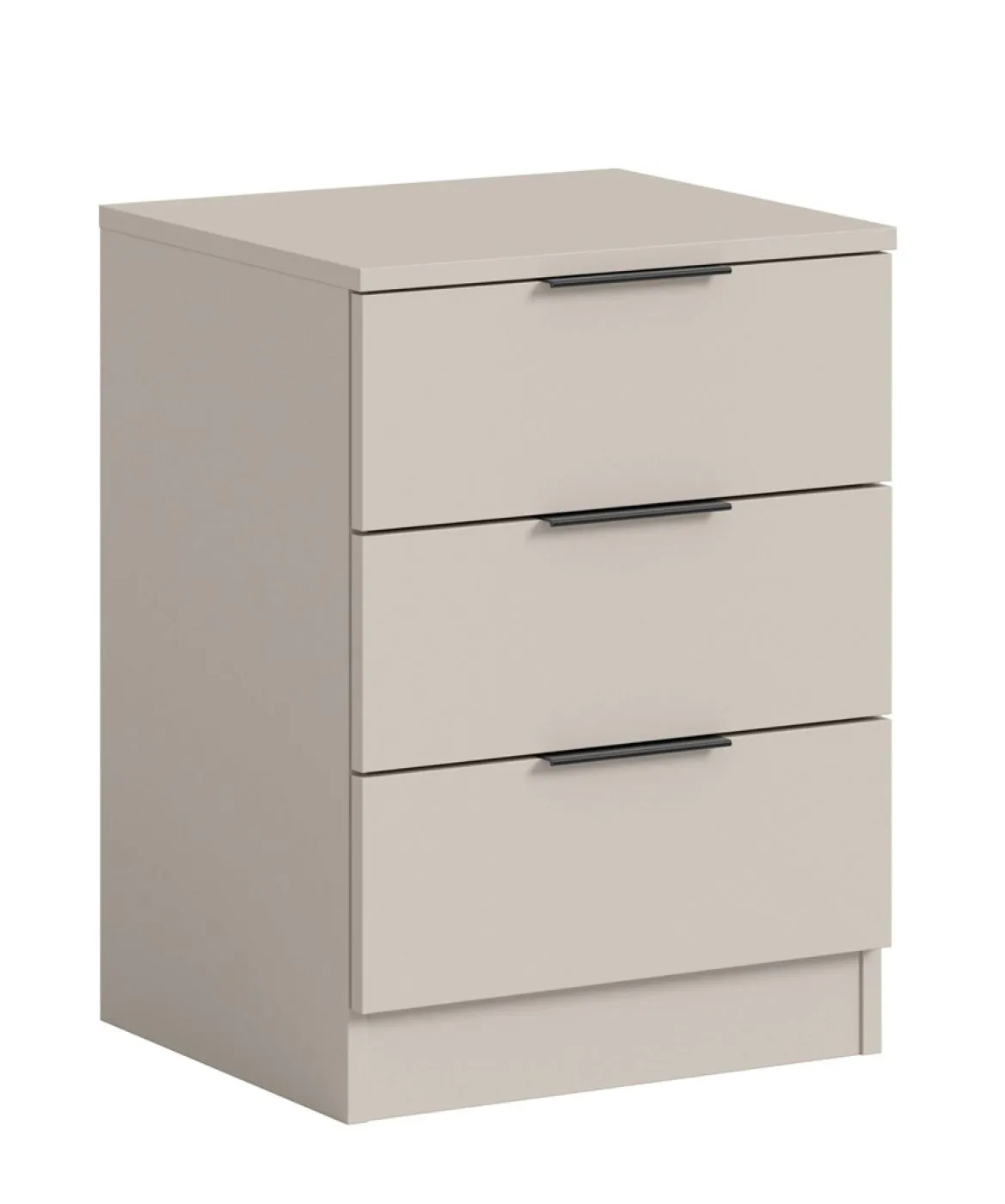 Nachttisch Kopenhagen | mit Schubkästen | Kaschmir