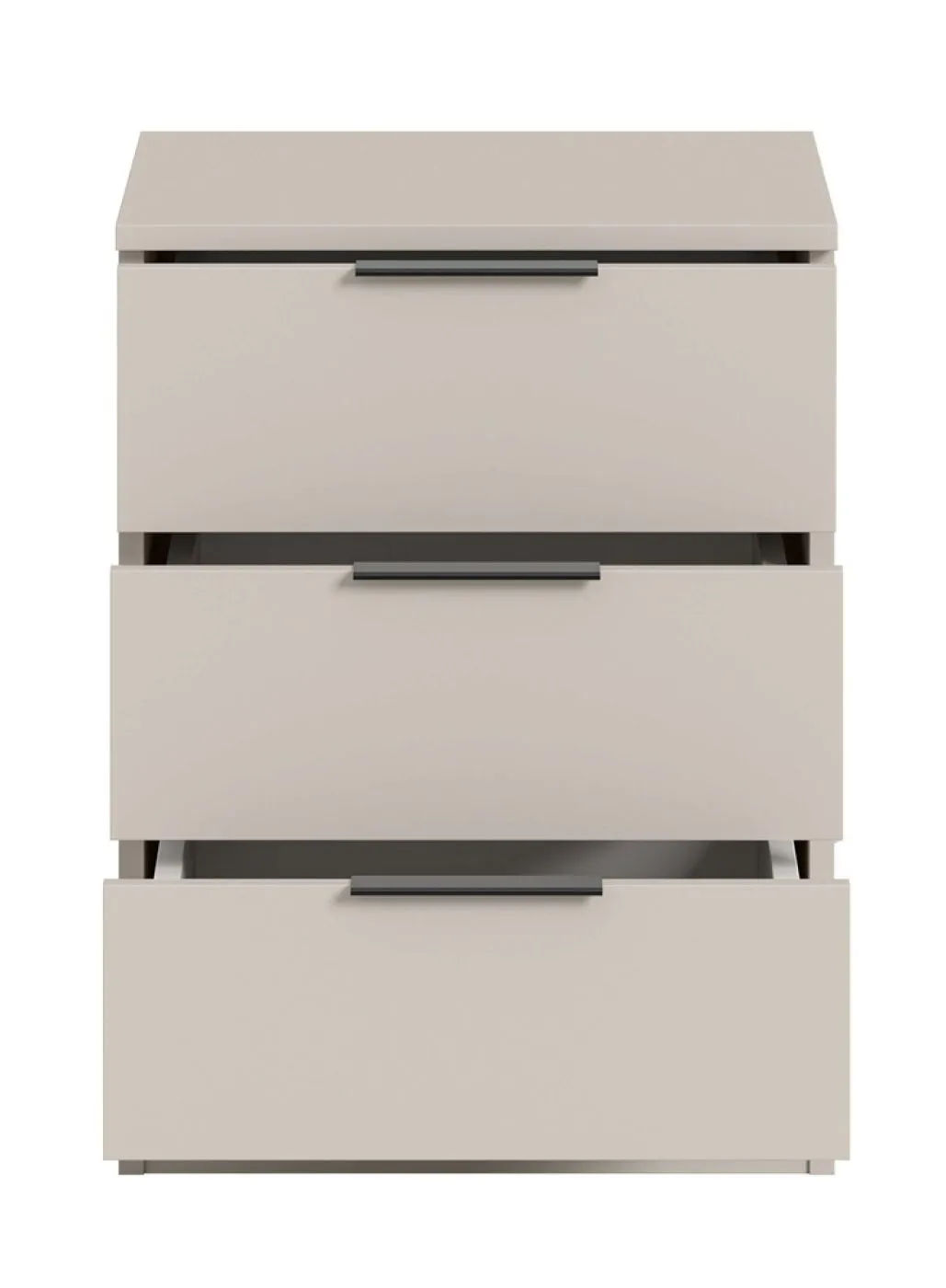 Nachttisch Kopenhagen | mit Schubkästen | Kaschmir