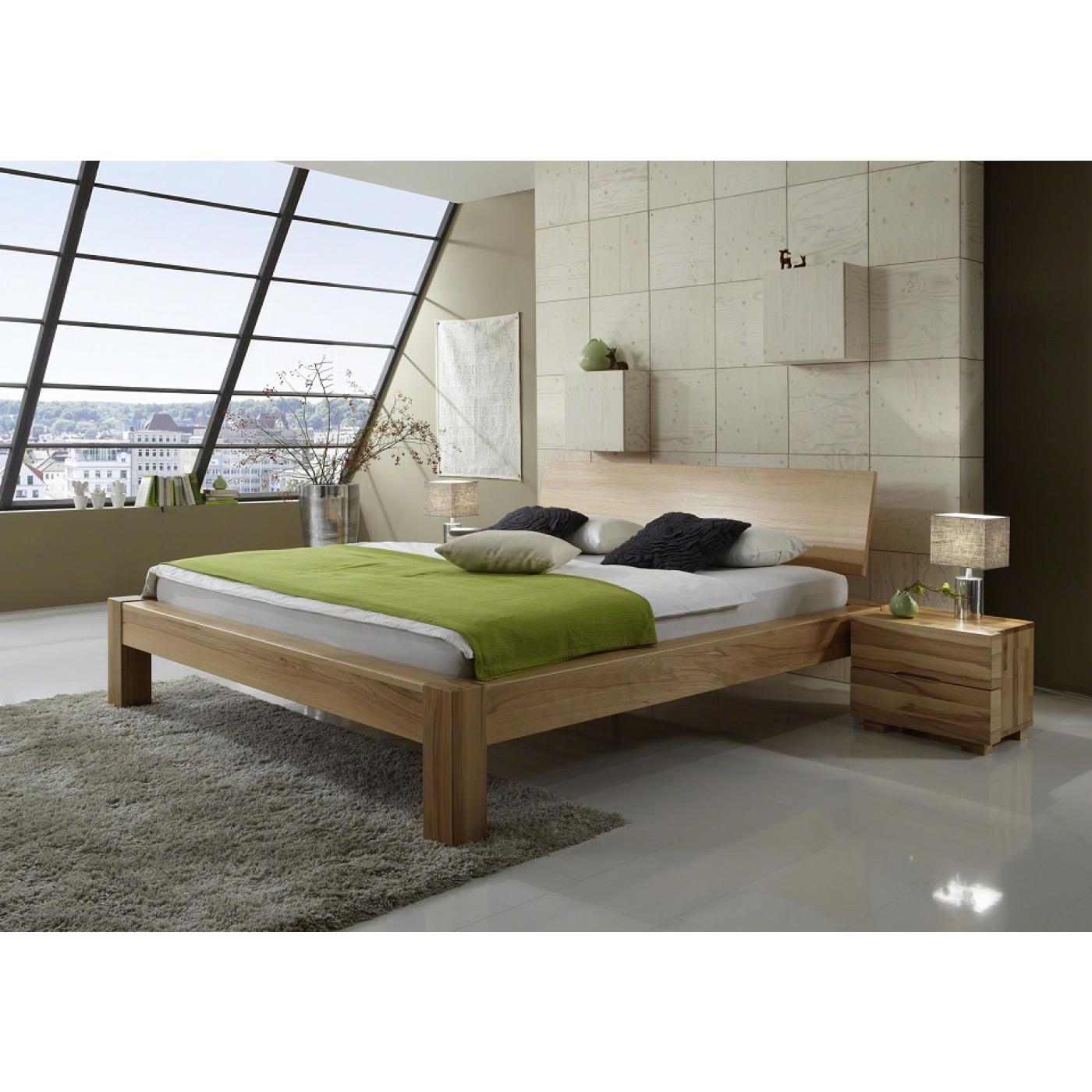 Nachttisch Lotus | mit 2 Schubkästen | Kernbuche massiv | geölt