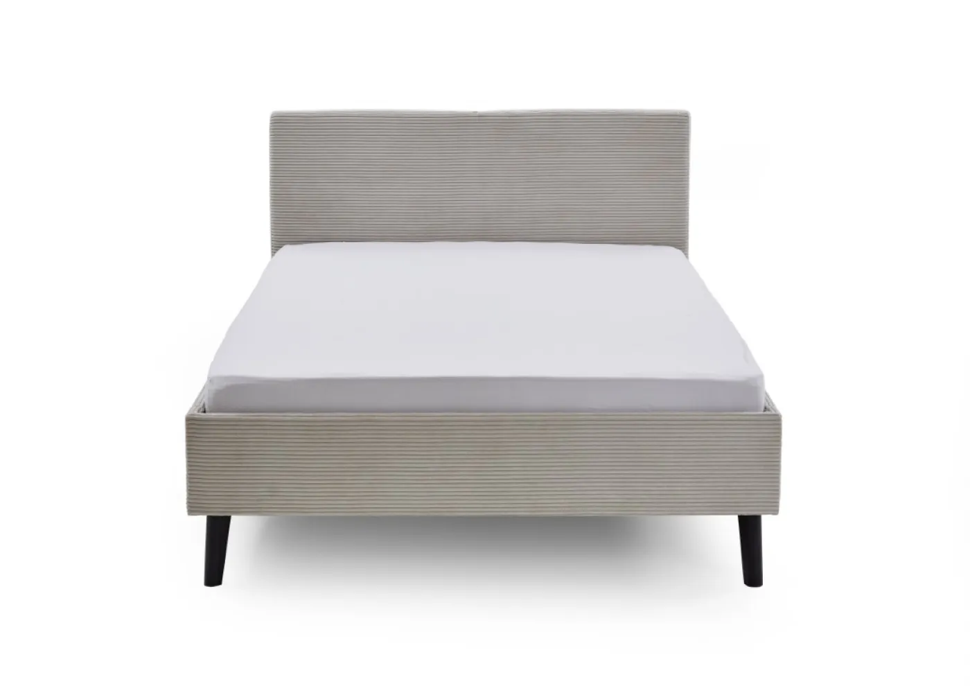 Polsterbett Avola | Cord | beige | 140 x 200 cm