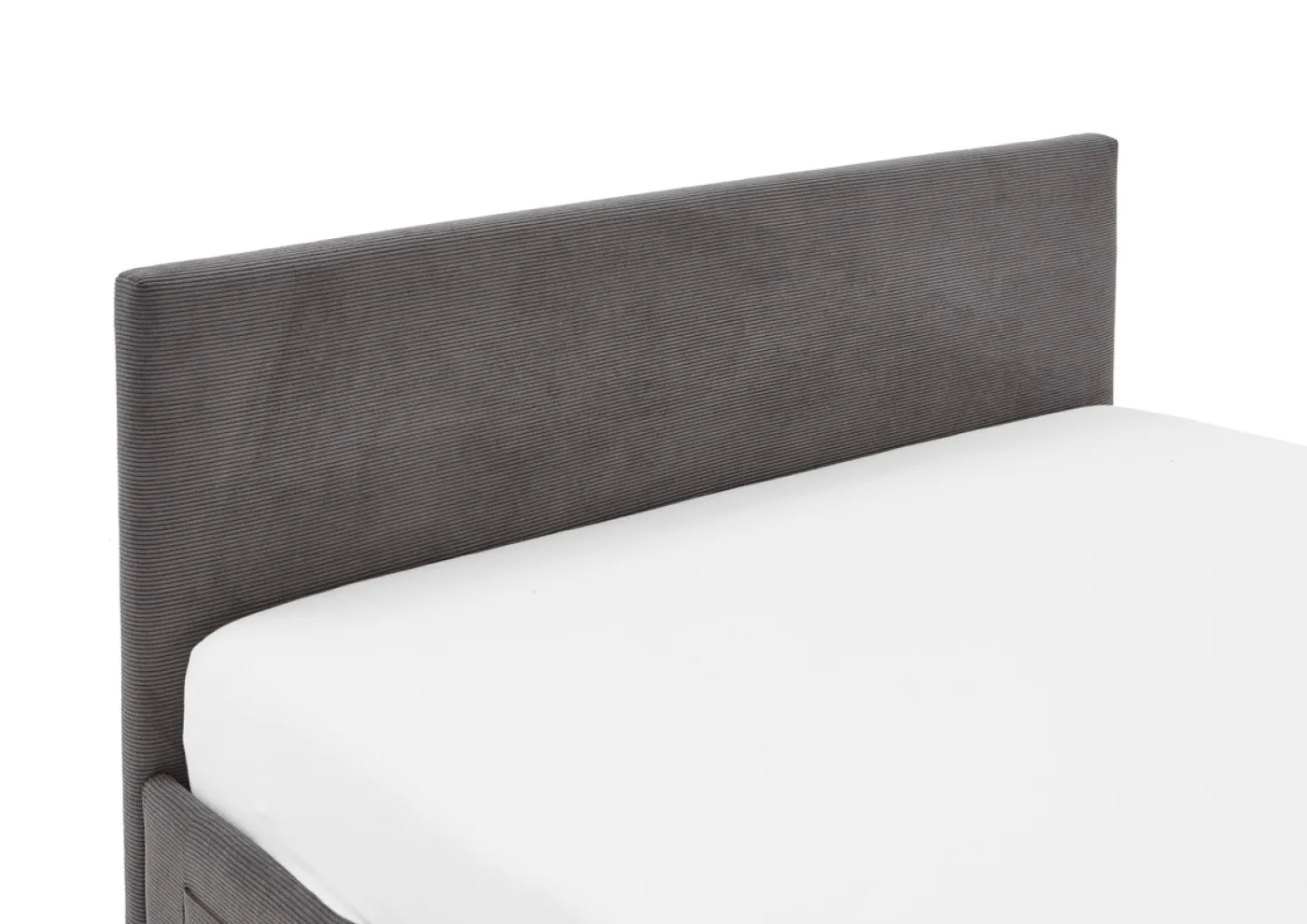 Polsterbett Cool inkl. Bettkasten | opt. Matratze & Rückenteil | anthrazit | 90/120/140 x 200 cm | verschiedene Größen