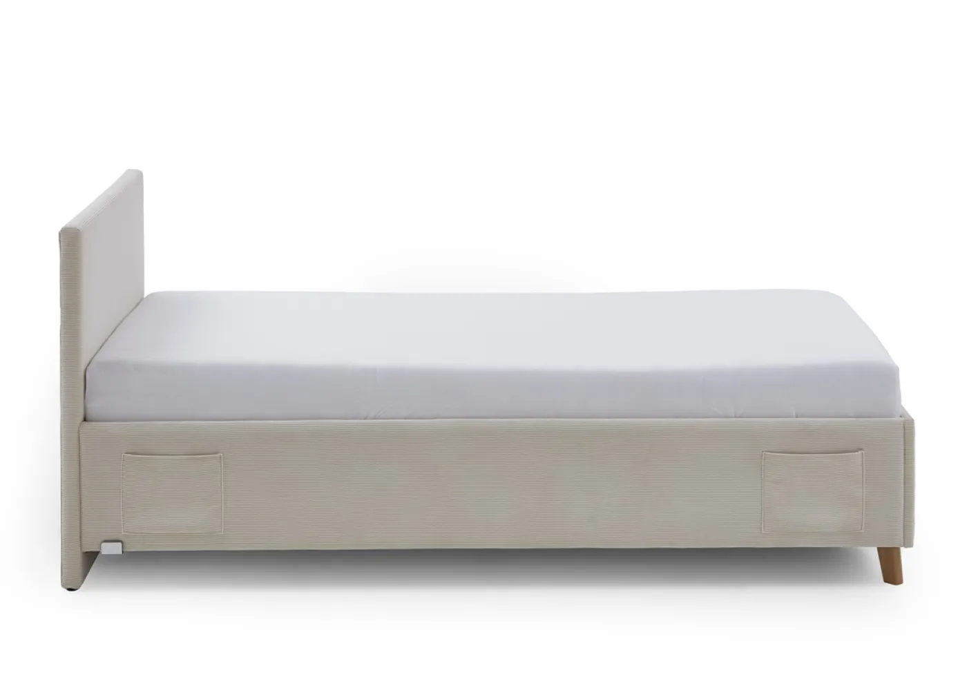 Polsterbett Cool | nata | 120 x 200 cm | ohne Rückenteil | ohne Matratze